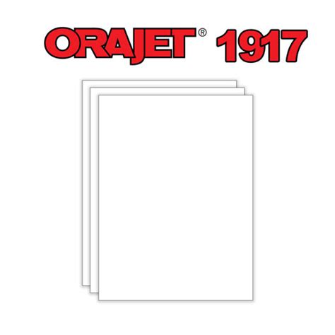 Orajet 1917 Printable Vinyl